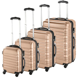 TecTake 403984 pièce de bagage individuel Champagne