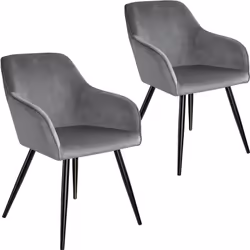 TecTake 404034, Gris, 2 siège(s)