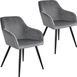 TecTake 404034 Ensemble de meubles de salle à manger Gris