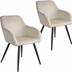 TecTake 404046, Noir, 2 siège(s)