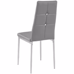 TecTake 404124 Ensemble de meubles de salle à manger Gris
