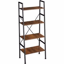 TecTake 404146, Acier, Panneaux MDF, Bois
