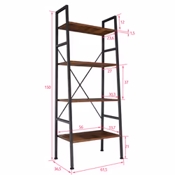 TecTake 404148 étagère et rack industriels Bois - Vue supplémentaire 6