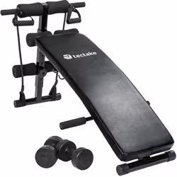 Faites un grand pas vers votre corps de rêve avec le banc pour abdominaux Cuttler de tectake. L'intensité des exercices peut  ...