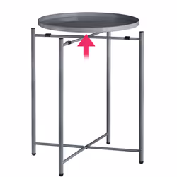TecTake 404186 Table à café, latérale et de salon Table basse - Vue supplémentaire 4