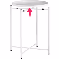 TecTake 404188 Table à café, latérale et de salon Table basse - Vue supplémentaire 4