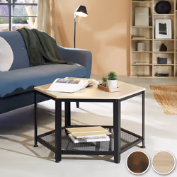 TecTake 404226 Table à café, latérale et de salon Table basse