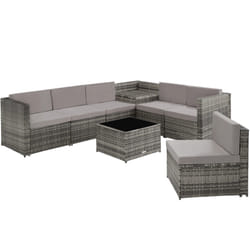 TecTake 404234 canapé Gris