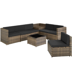TecTake 404235 canapé Marron
