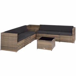 TecTake 404235 canapé Marron
