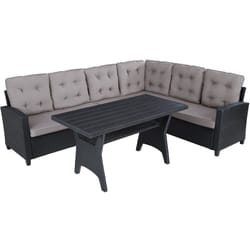 TecTake 404249 canapé Noir