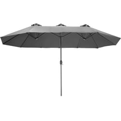 TecTake 404256 parasol de terrasse Gris