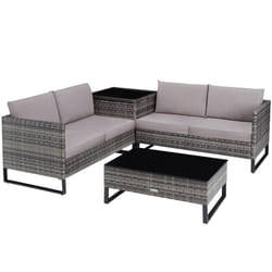TecTake 404301 canapé Gris