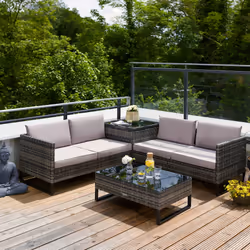 TecTake 404301 canapé Gris