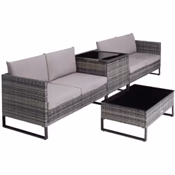 TecTake 404301 canapé Gris - Vue supplémentaire 4