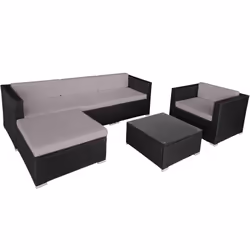 TecTake 404324, Noir, Gris