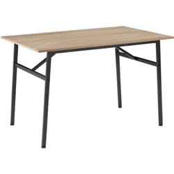 Tectake - Table de salle à manger industrielle Swansea 120x75x76cm -