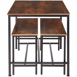 TecTake 404340 Ensemble de meubles de salle à manger Bois