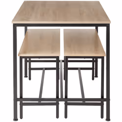 TecTake 404341 Ensemble de meubles de salle à manger Bois
