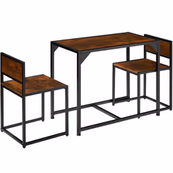 TecTake 404356, Bois, 2 siège(s)