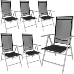 TecTake 404364 ensemble de meubles de jardin Noir, Gris