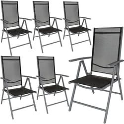 TecTake 404366 ensemble de meubles de jardin Noir, Anthracite