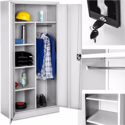 Description générale Découvrez le vestiaire métallique ultime pour vos besoins de rangement et de sécurité. Doté de 6 casiers ...
