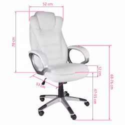 TecTake 404388 chaise et fauteuil de bureau - Vue supplémentaire 6