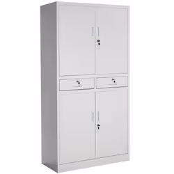 TecTake 404391 meuble de classement et accessoire Acier Gris