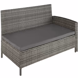 TecTake 404397 canapé Gris, Beige