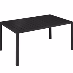 TecTake 404401, Noir, Aluminium, Polystyrène, Plastique