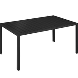 TecTake 404401 table de jardin Noir