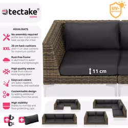 TecTake 404416 fauteuil