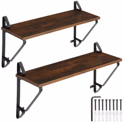 TecTake 404427, Acier, Bois