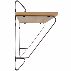 TecTake 404428 étagères Acier Bois
