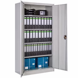 TecTake 404476 meuble de classement et accessoire Acier Gris