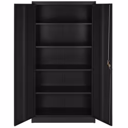 TecTake 404480 meuble de classement et accessoire Acier Noir - Vue supplémentaire 6