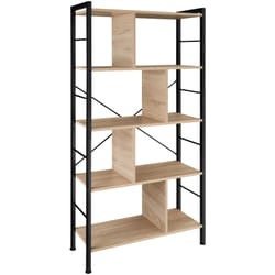 TecTake 404546 étagères Acier, Plastique Bois