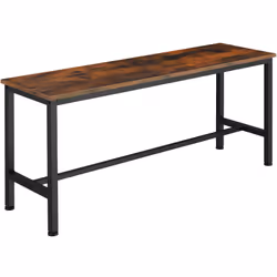 TecTake 404547 banc de jardin Acier, Plastique