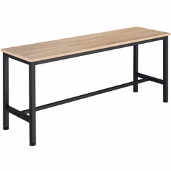 TecTake 404548 banc de jardin Acier, Plastique