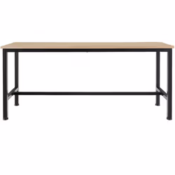 TecTake 404548 banc de jardin Acier, Plastique