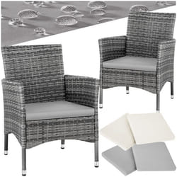 TecTake 404551 ensemble de meubles de jardin Gris