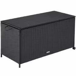 TecTake 404554, Noir, Polyester, Aluminium