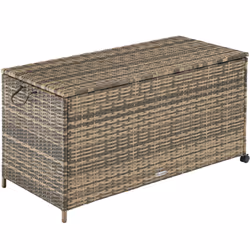 TecTake 404556, Marron, Polyester, Aluminium