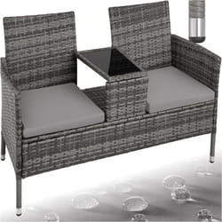 Tectake - Canapé de jardin toulouse 2 places -