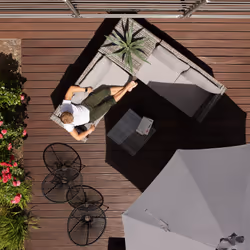 TecTake 404625 canapé 4 siège(s) Gris