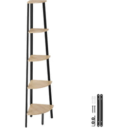 Tectake - tagère d'angle Portland 34x34x158,5cm -