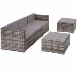 TecTake 404782 canapé Gris