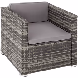 TecTake 404785 ensemble de meubles de jardin Gris