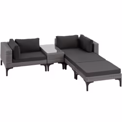 TecTake 404796 canapé Gris